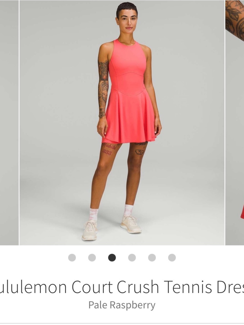 Lululemon court crush dress